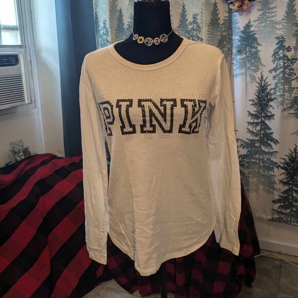 PINK Victoria's Secret Tops - Victoria's Secret PINK Long Sleeve Blouse